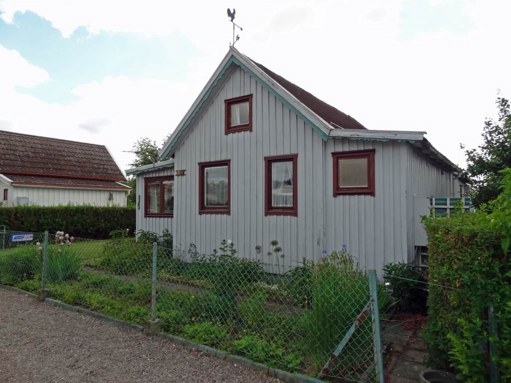 Lågupplöst Gavel mot gången