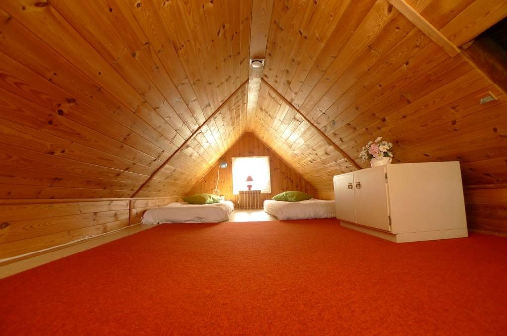 Lågupplöst Loft med sovplatser