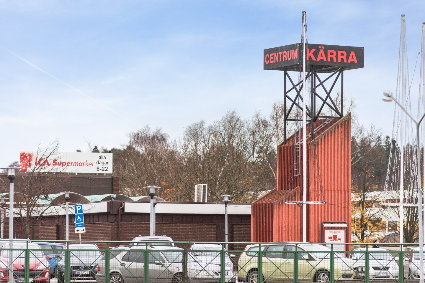 Ca 100 m till centrum