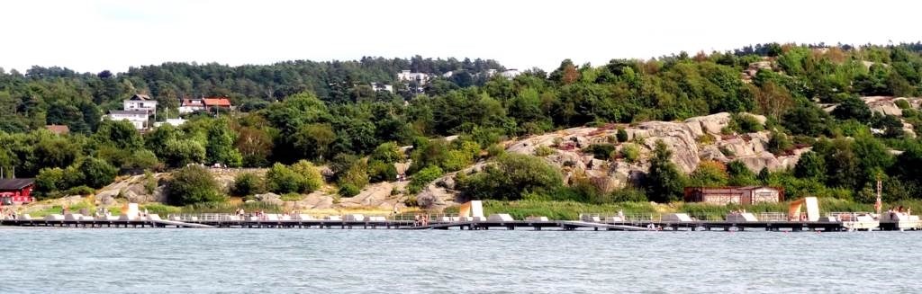 Lågupplöst Askimspiren, 259 meter lång badpiren