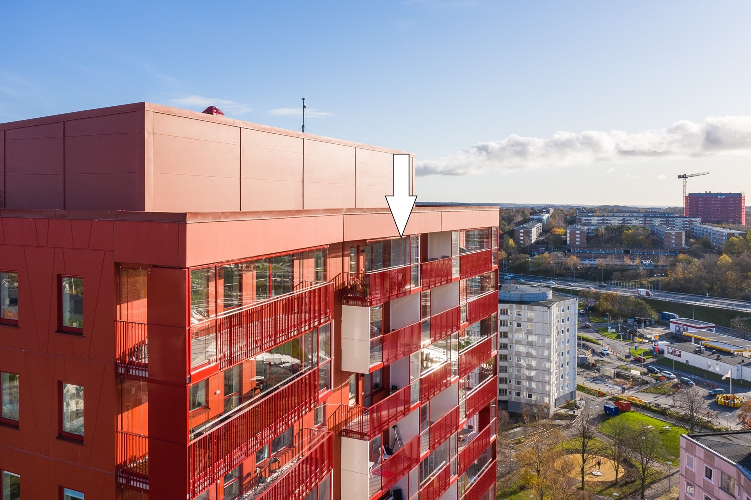 Välkomna till Brf Sjöstjärnans top floor.