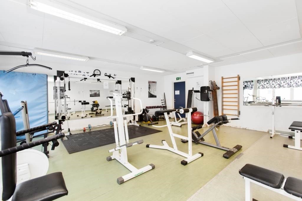 Lågupplöst Gemensamt gym i föreningen
