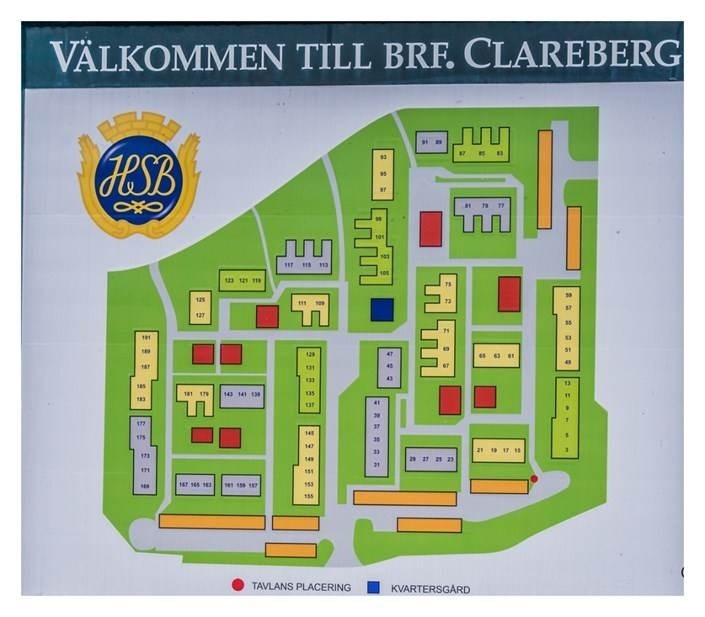 Lågupplöst Karta över föreningen