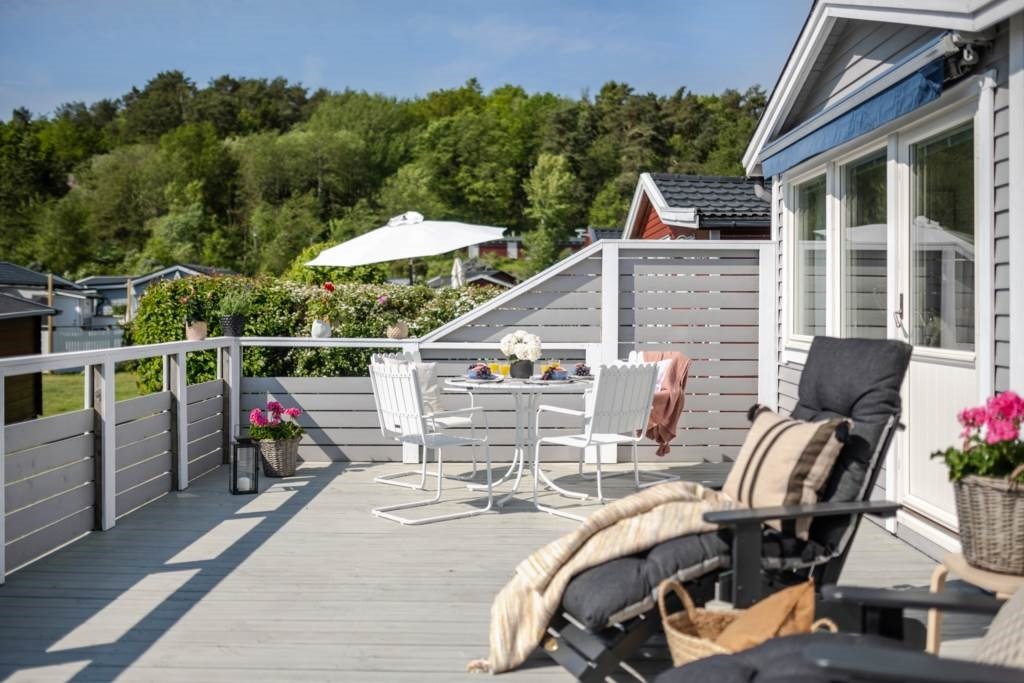 Lågupplöst Härlig altan i söderläge