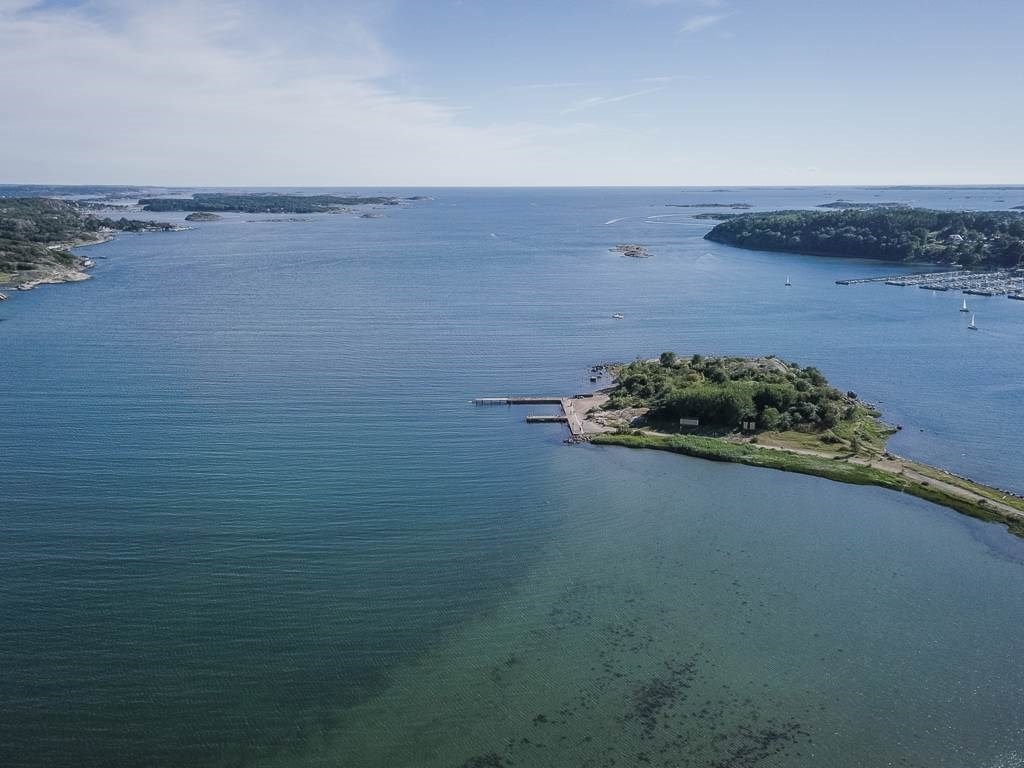 Lågupplöst Marholmen med salta bad
