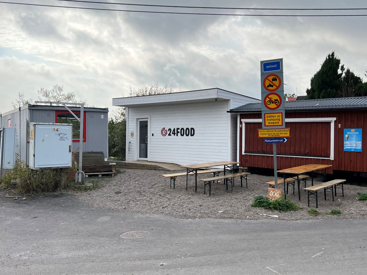 Lågupplöst Affär som är öppet dygnet runt.
