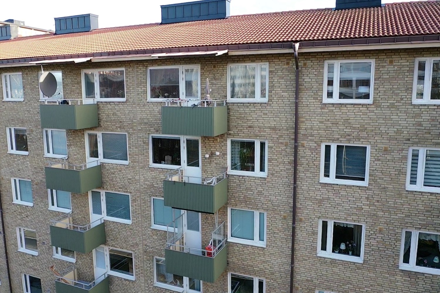 Lågupplöst Fasad från gatan