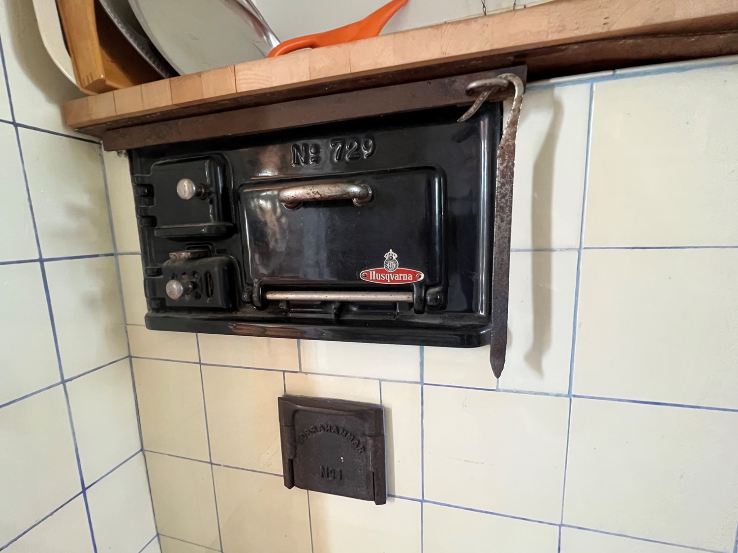Vedspis i köket, behöver testas innan användning