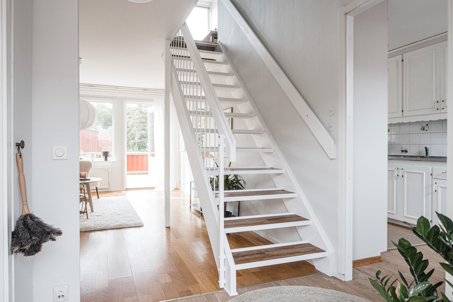 Trappa till övervåningen