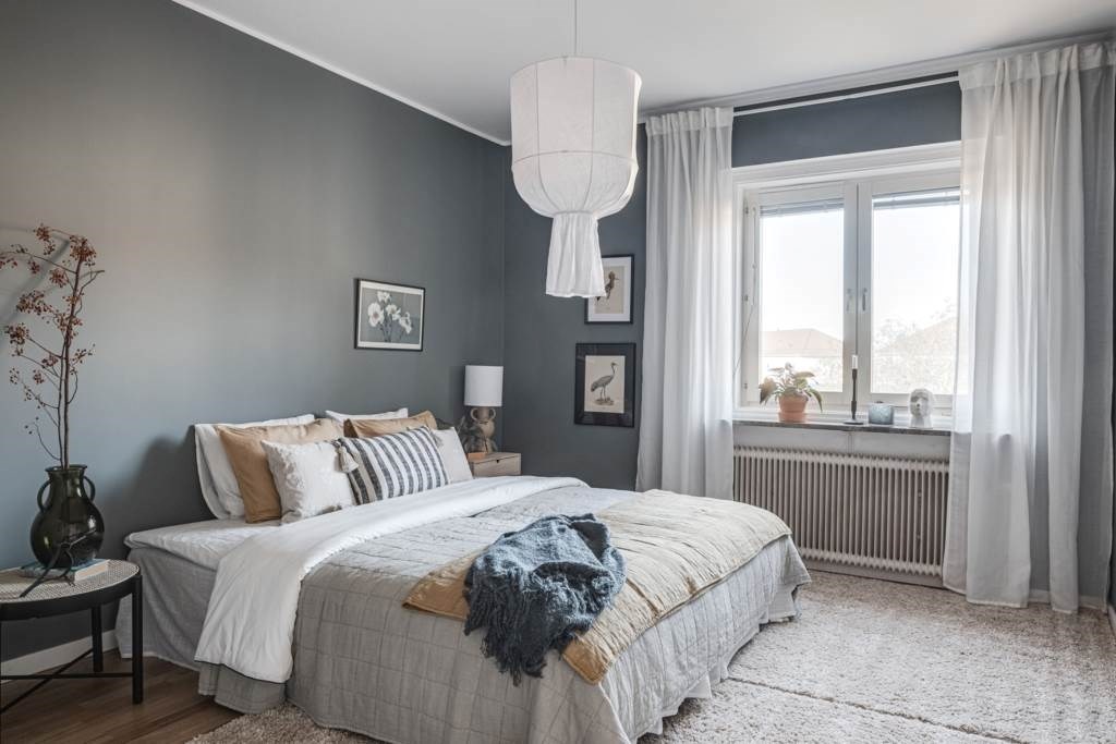 Lågupplöst Stilrent sovrum