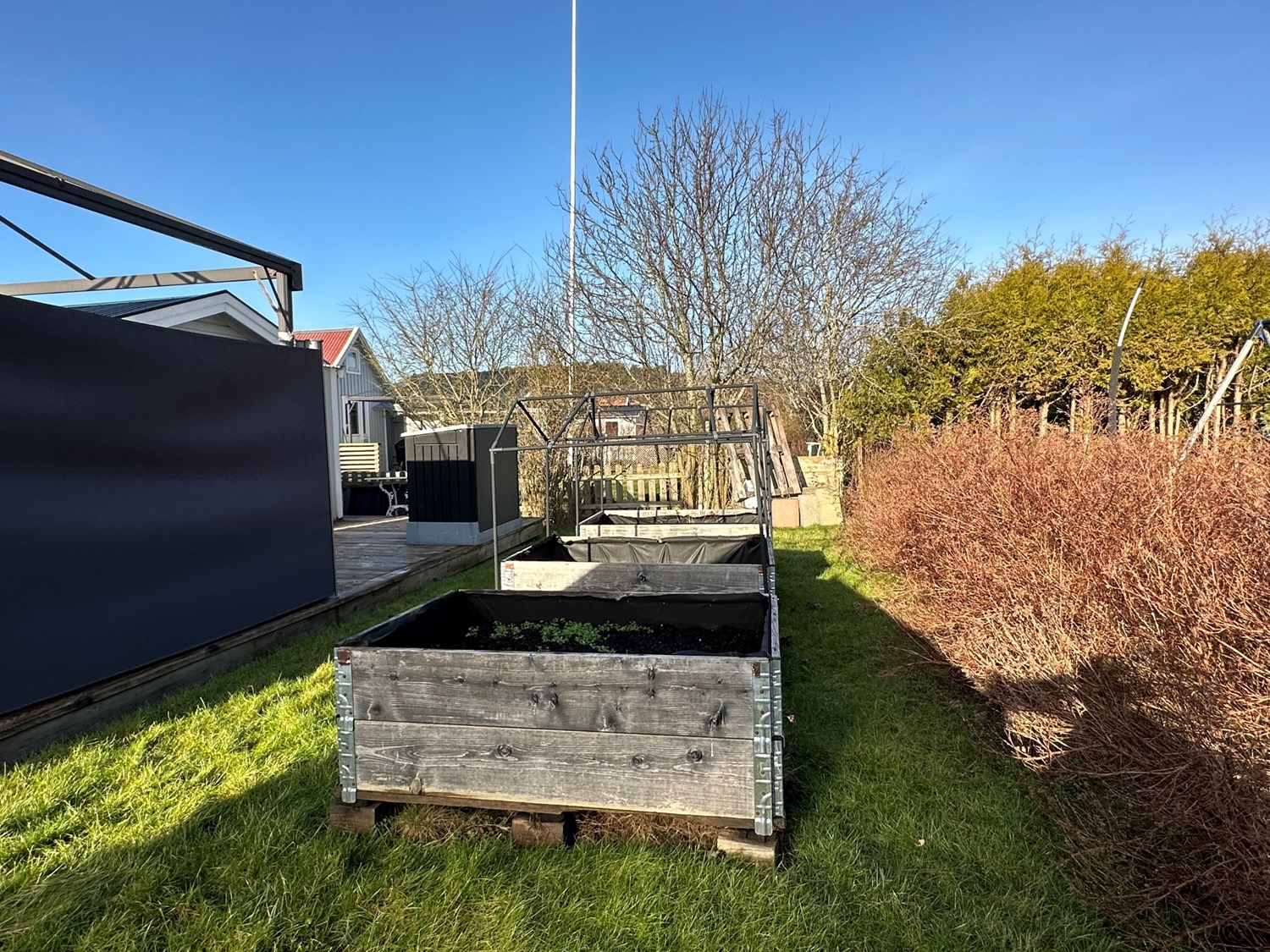 Pallkragar för egen odling