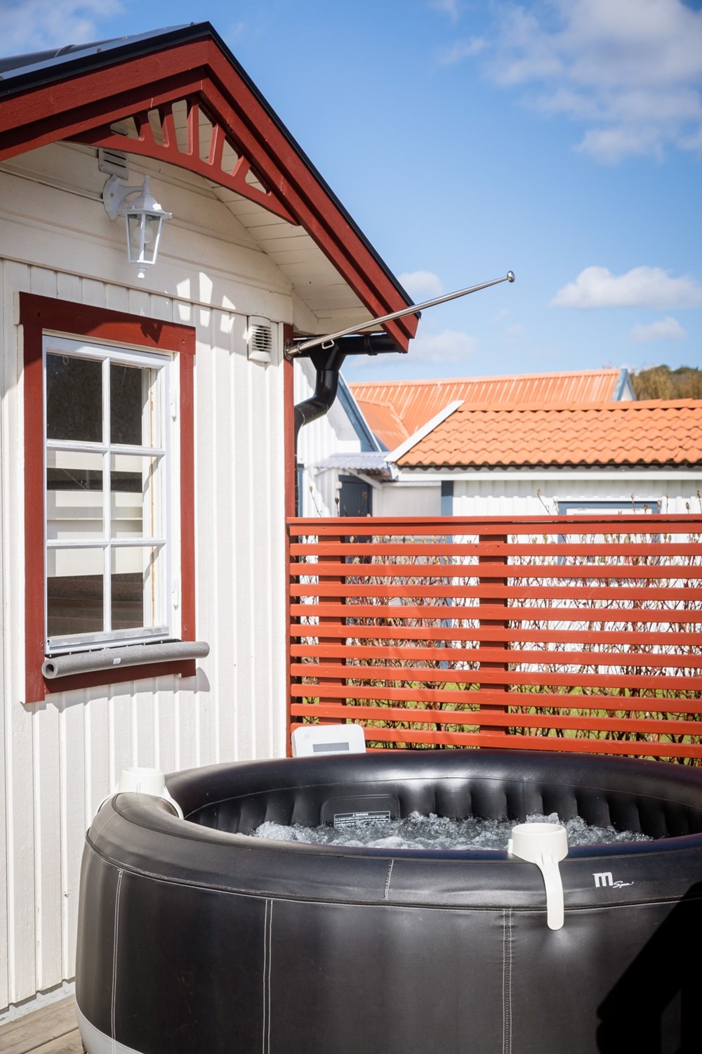 Lågupplöst Bubbelbad som ingår i köpet