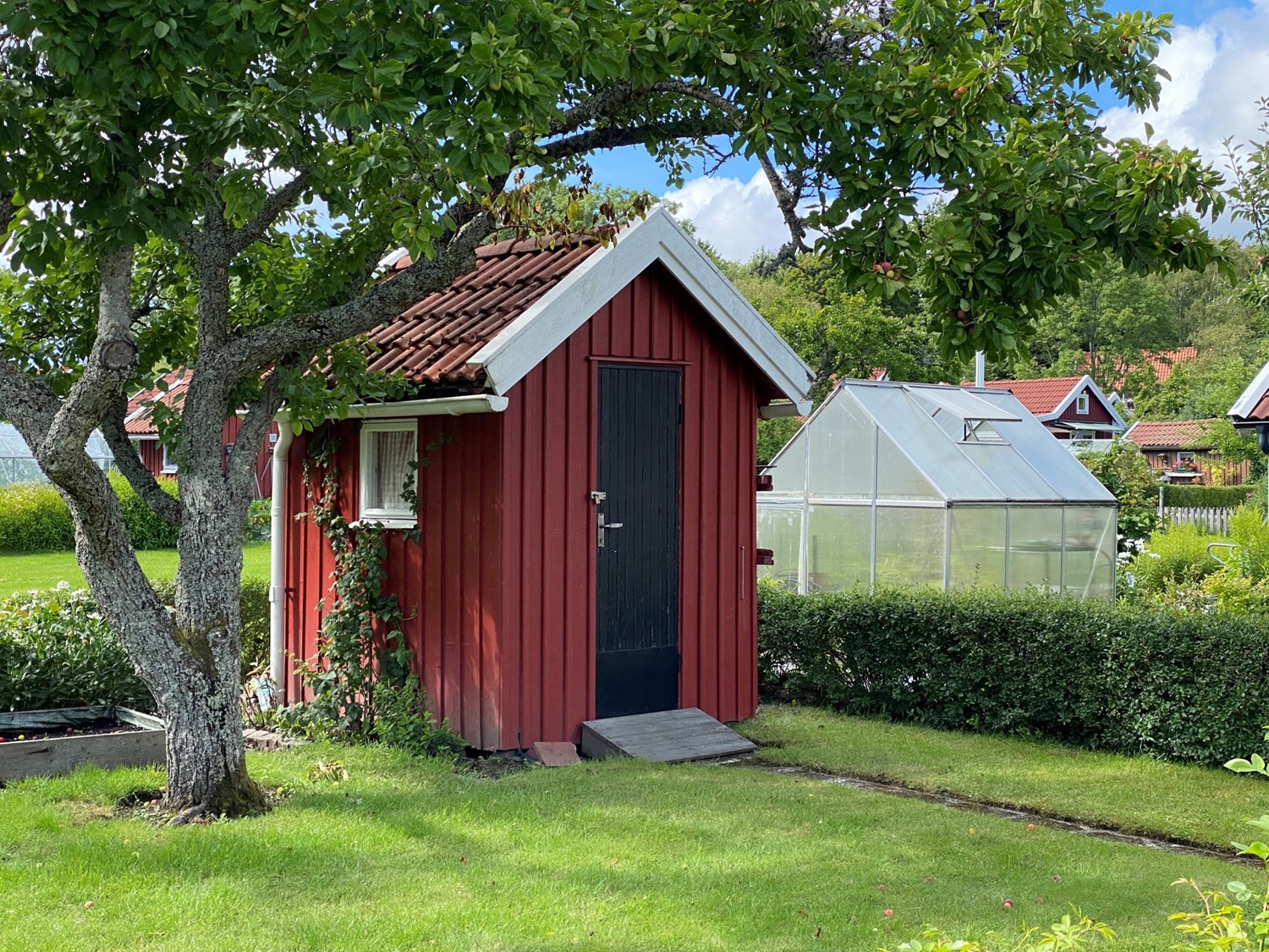 Trädgårdsförråd