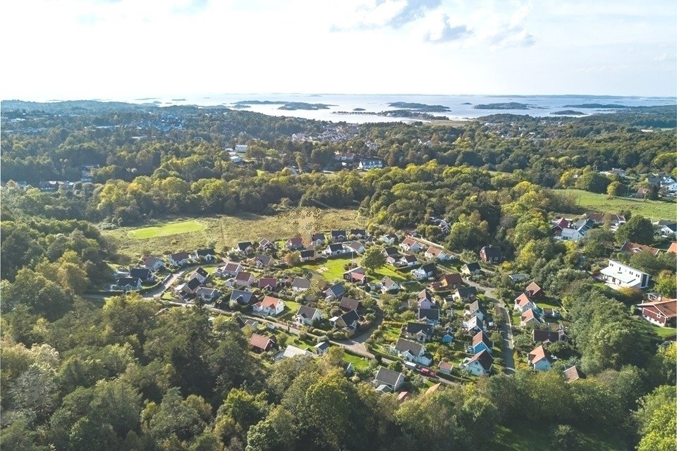 Flygbild över området