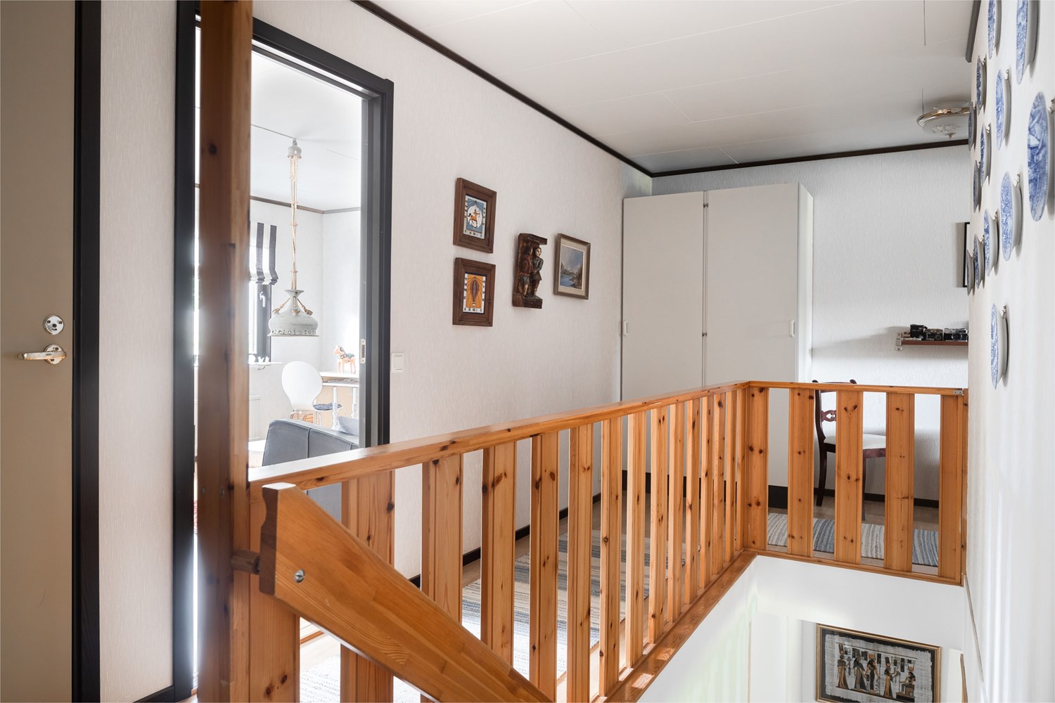 Hall på övervåningen