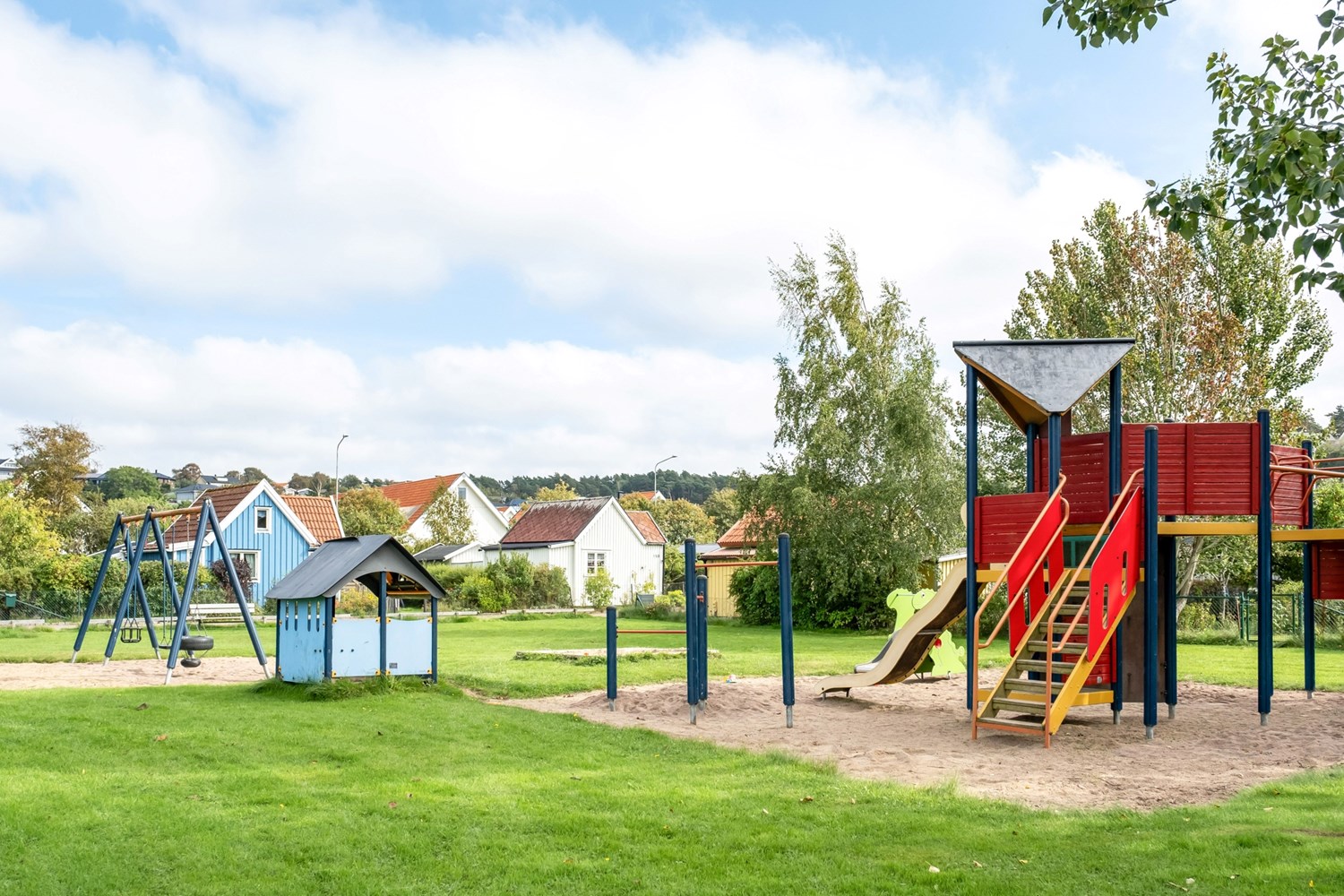 Lekplats vid stugan
