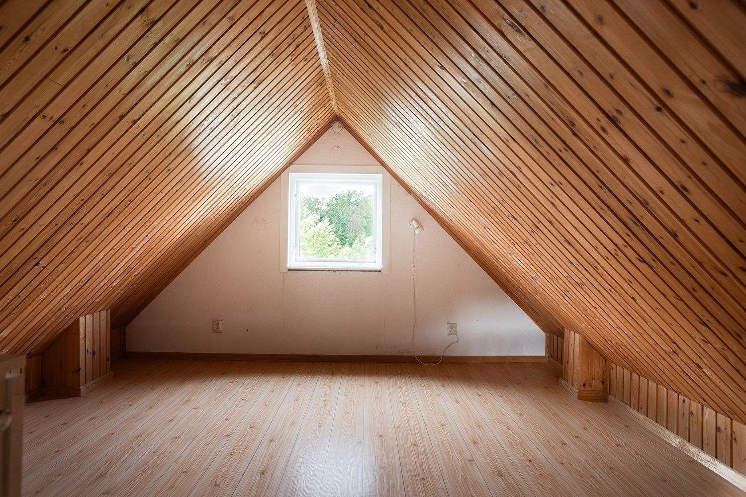 Loft med sovplats