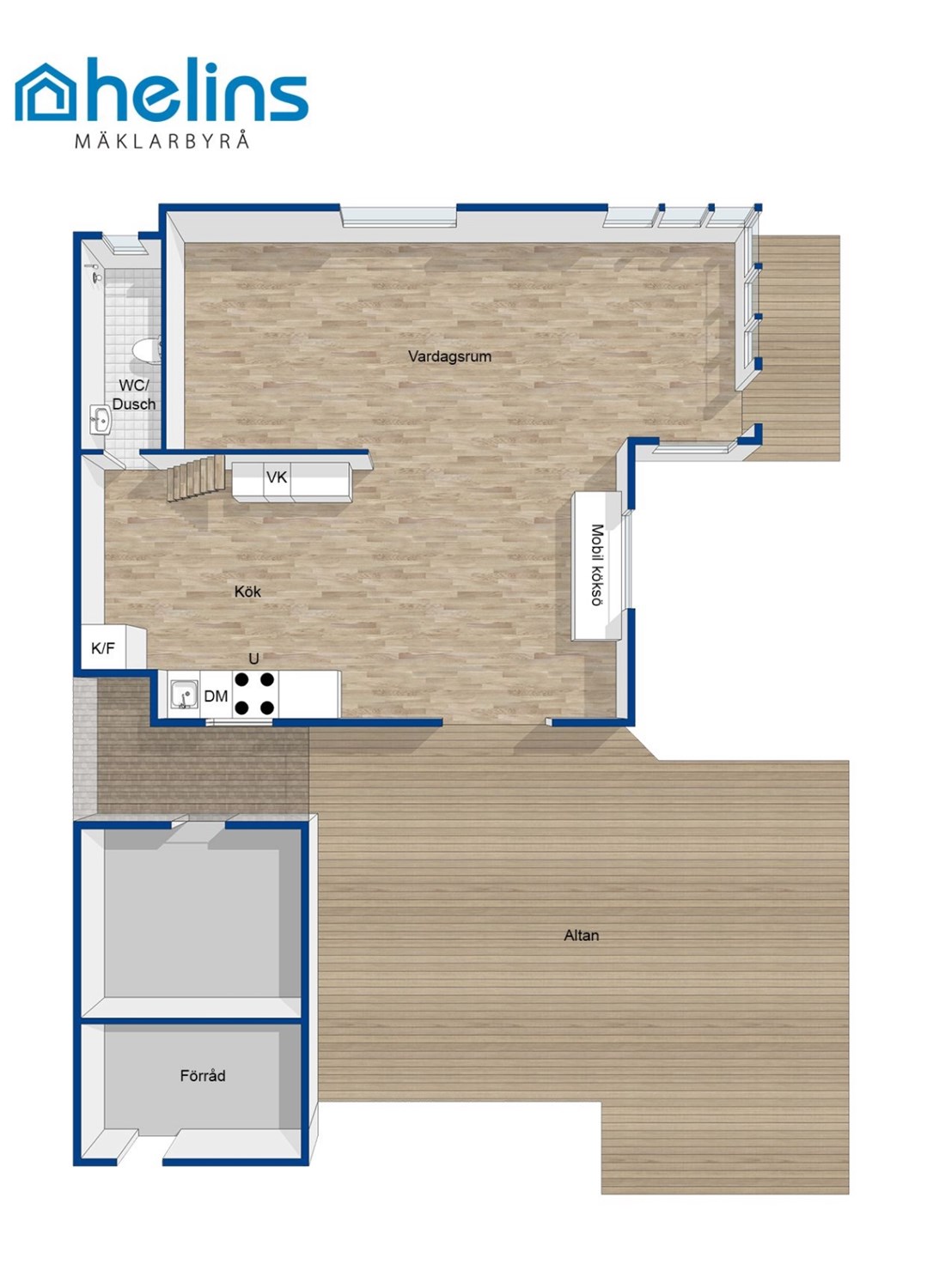 Planritning Förgätmigejgången 256