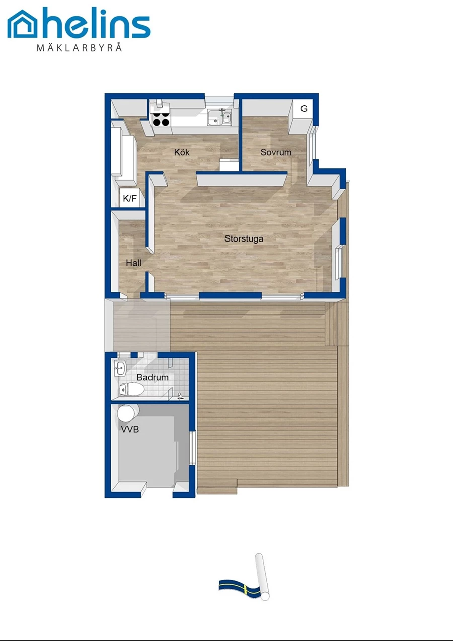 Bild Rosenfinksgången 177