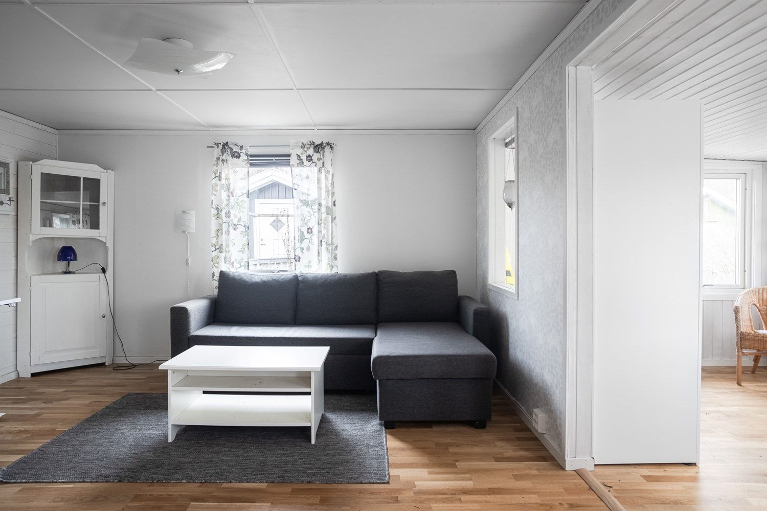 Lågupplöst Soffhörna, bäddbar hörnsoffa