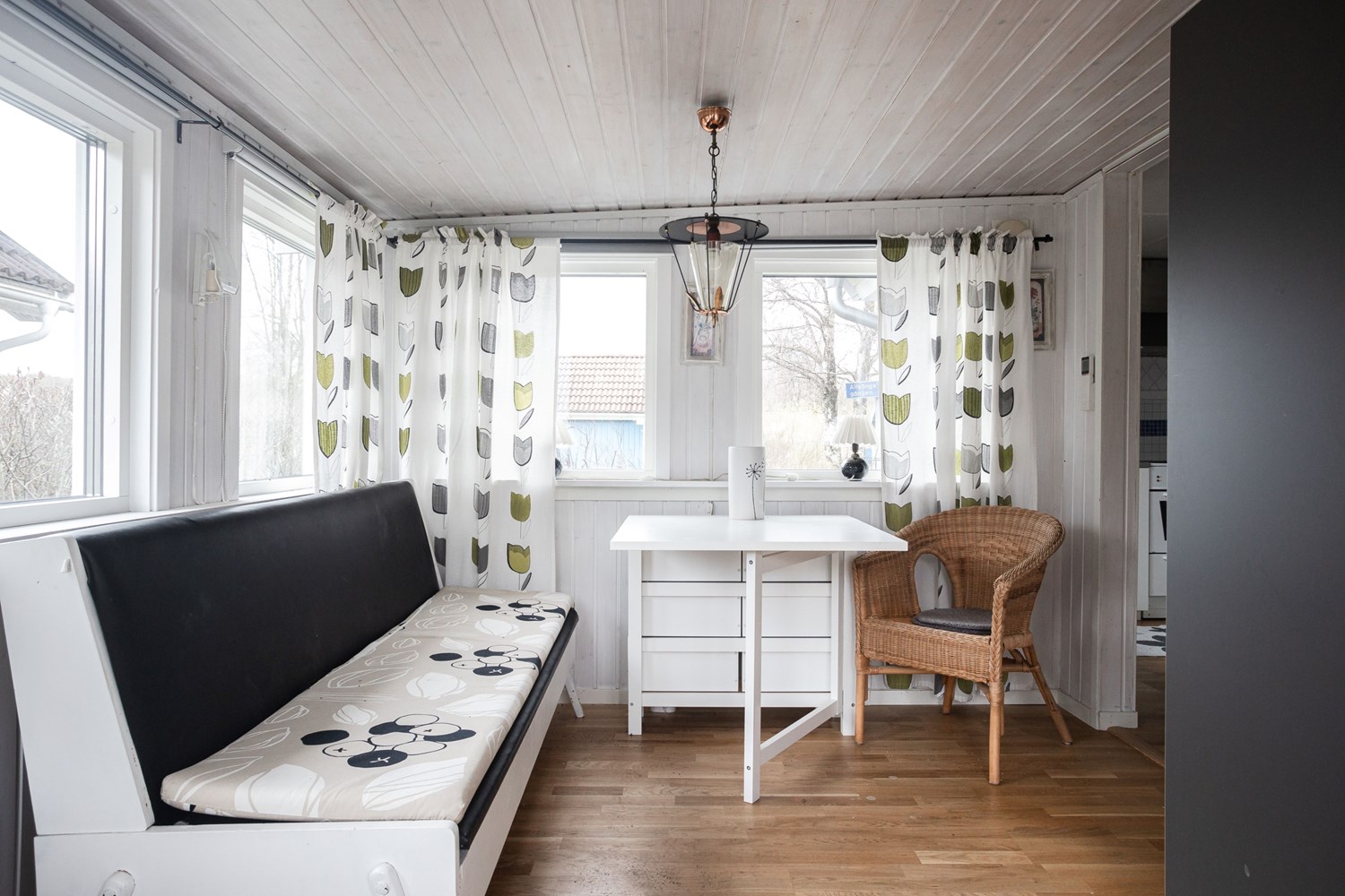 Lågupplöst Veranda med matplats