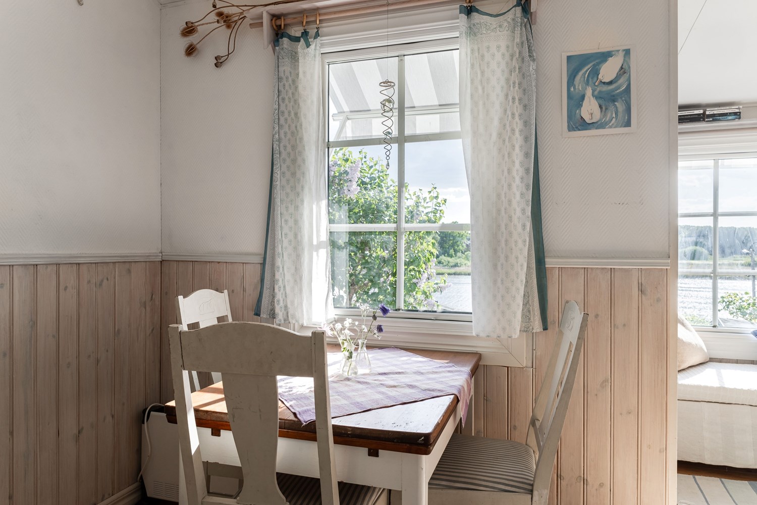 Matplats med utsikt
