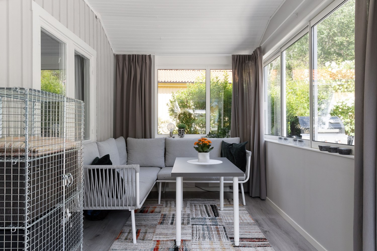 Inbyggd veranda
