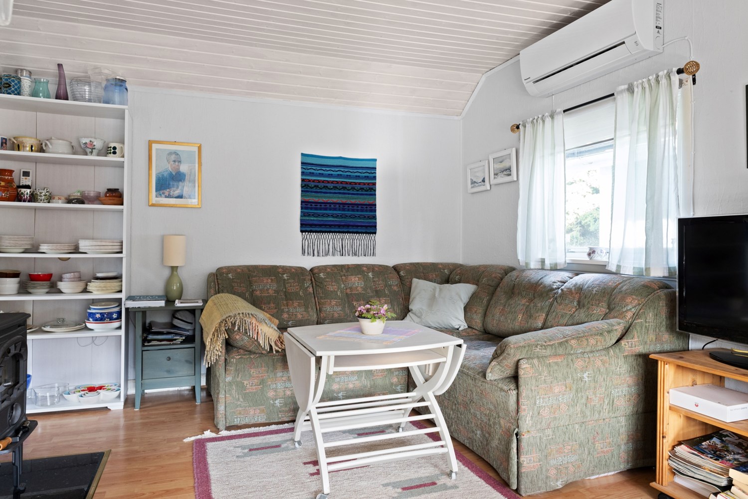 Bäddsoffa som blir en dubbelsäng
