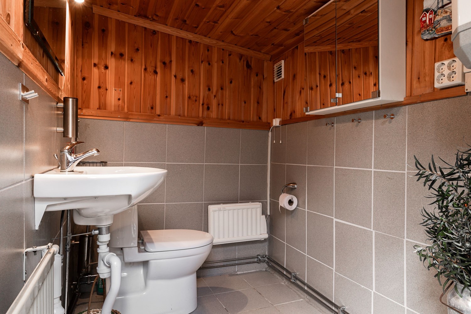 WC i friggeboden