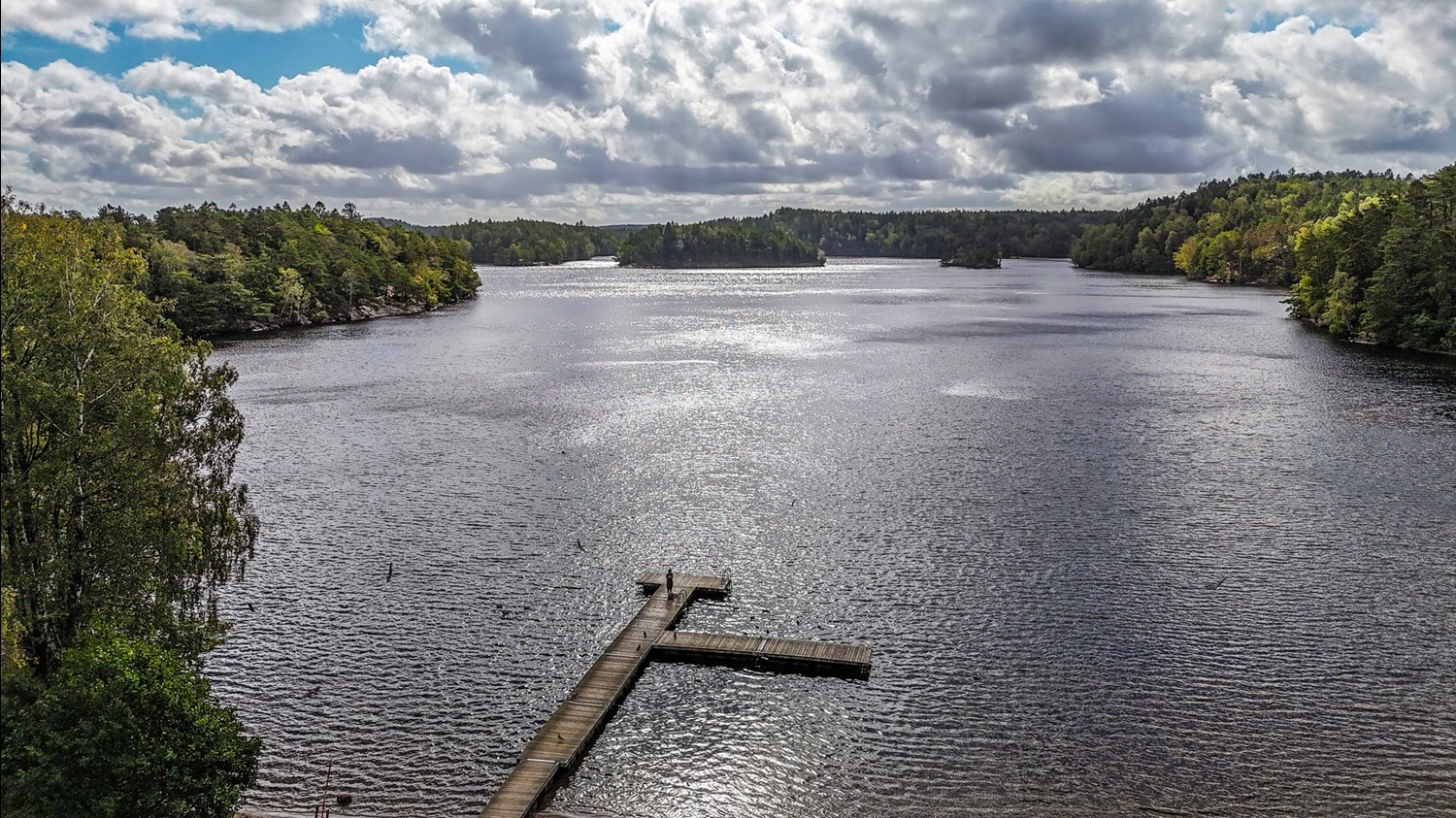 Bryggan vid Delsjön