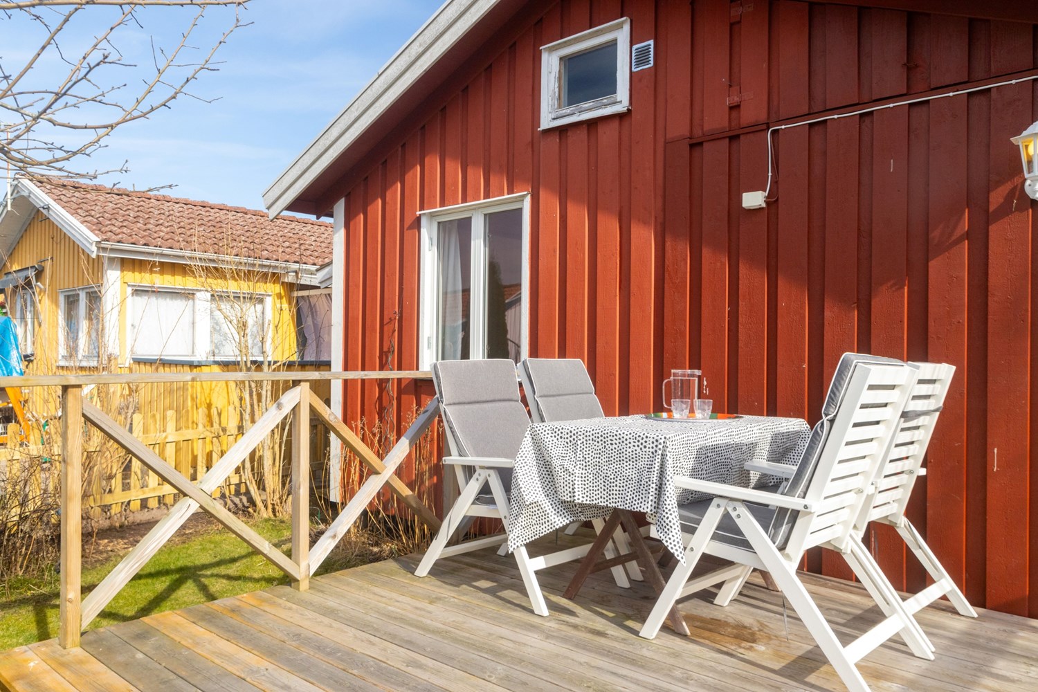Härlig uteplats