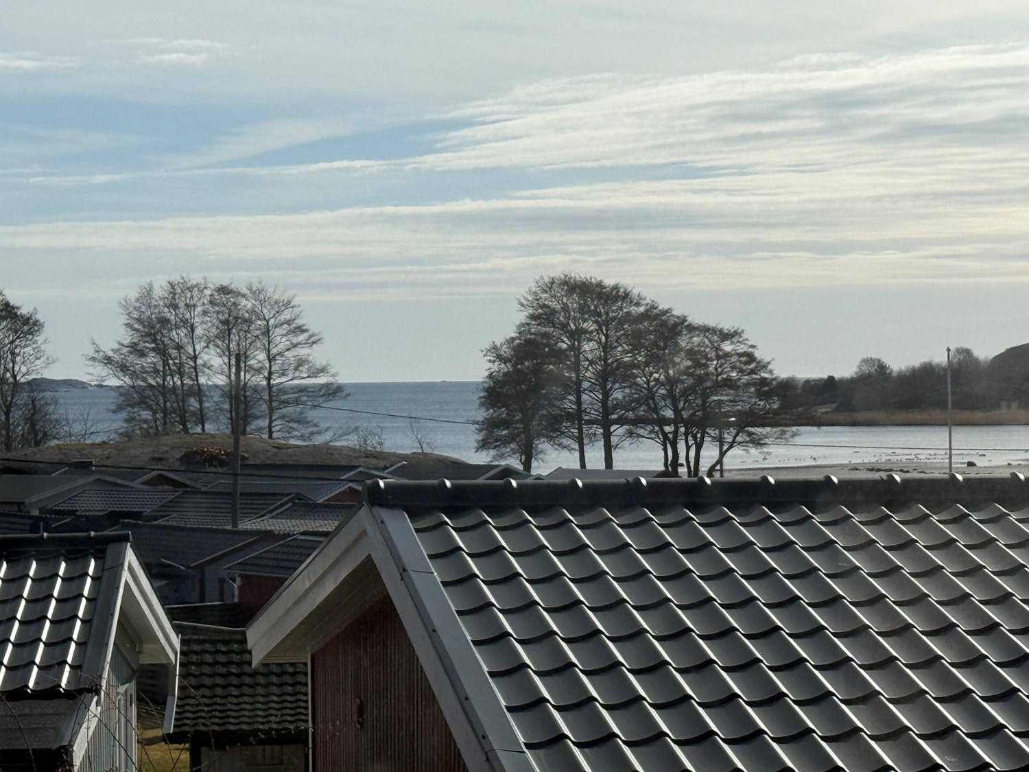 Utsikt från stugan