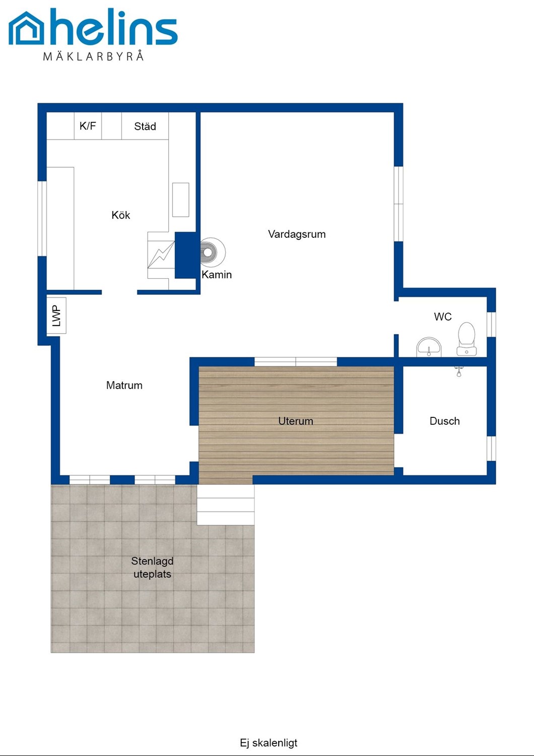 Planritning Rosengången 56