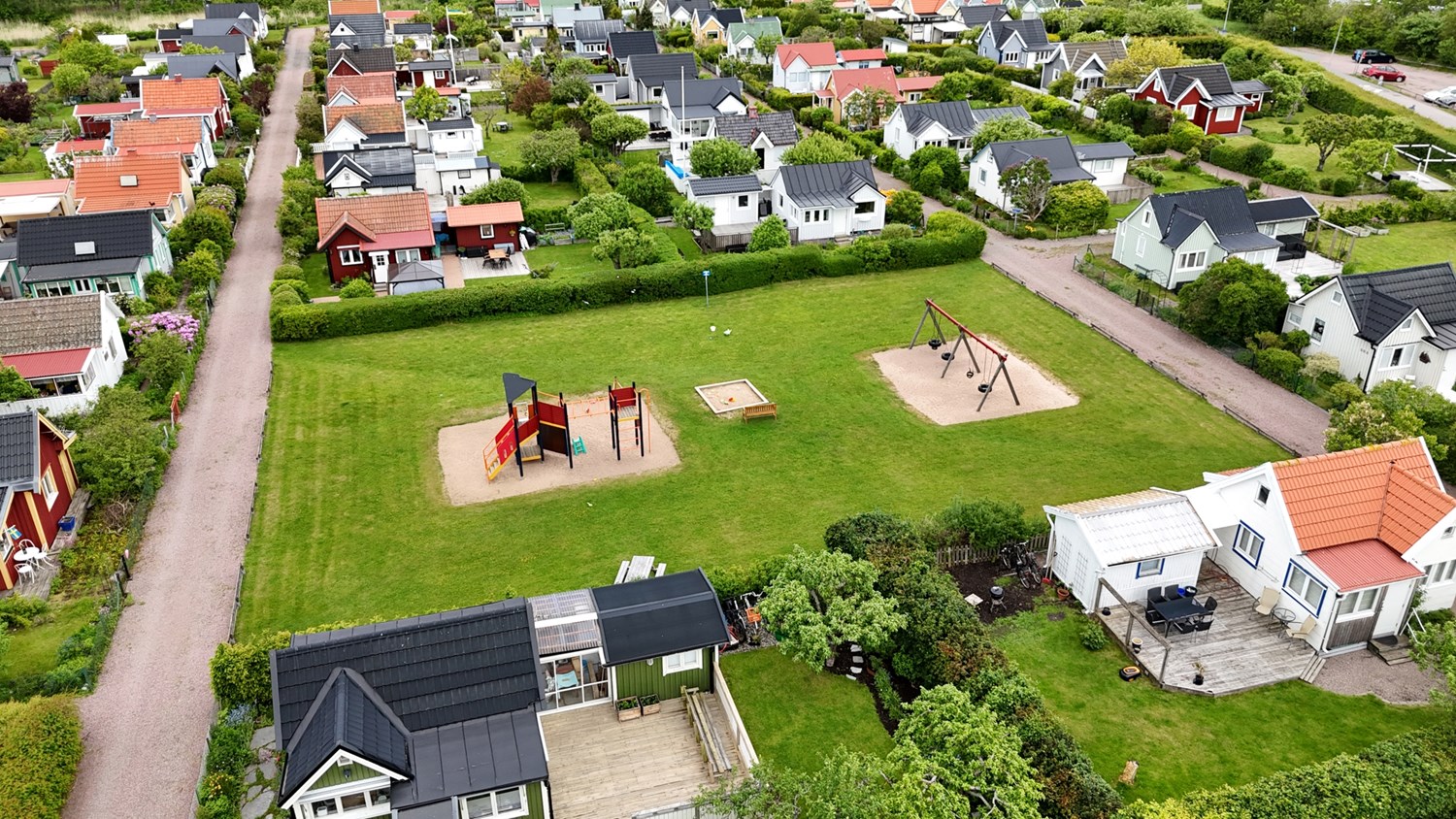 Lekplats i området