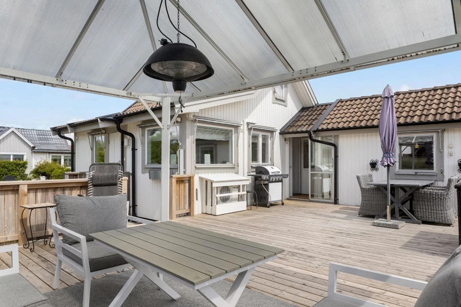 Härlig altan om 40 kvadrat