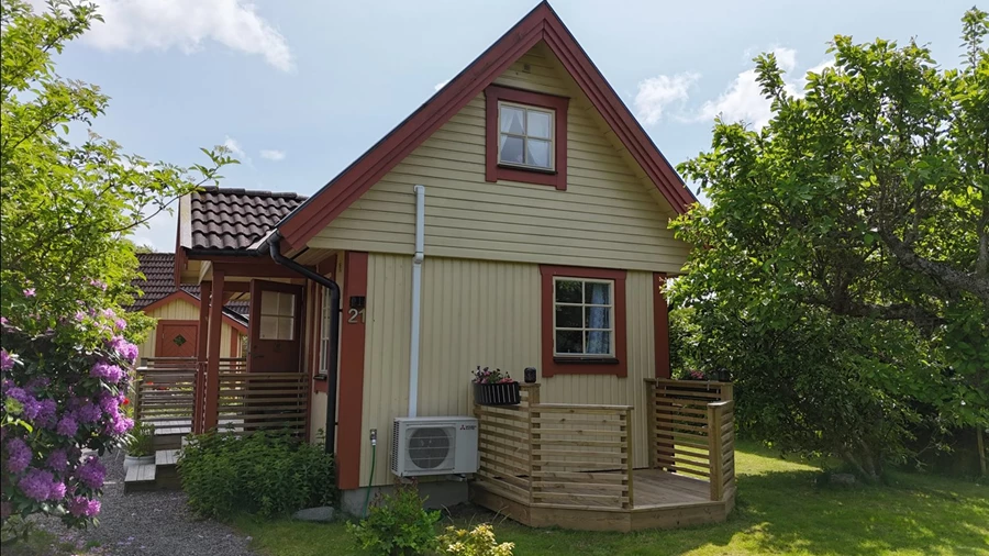 Vy från staketingången