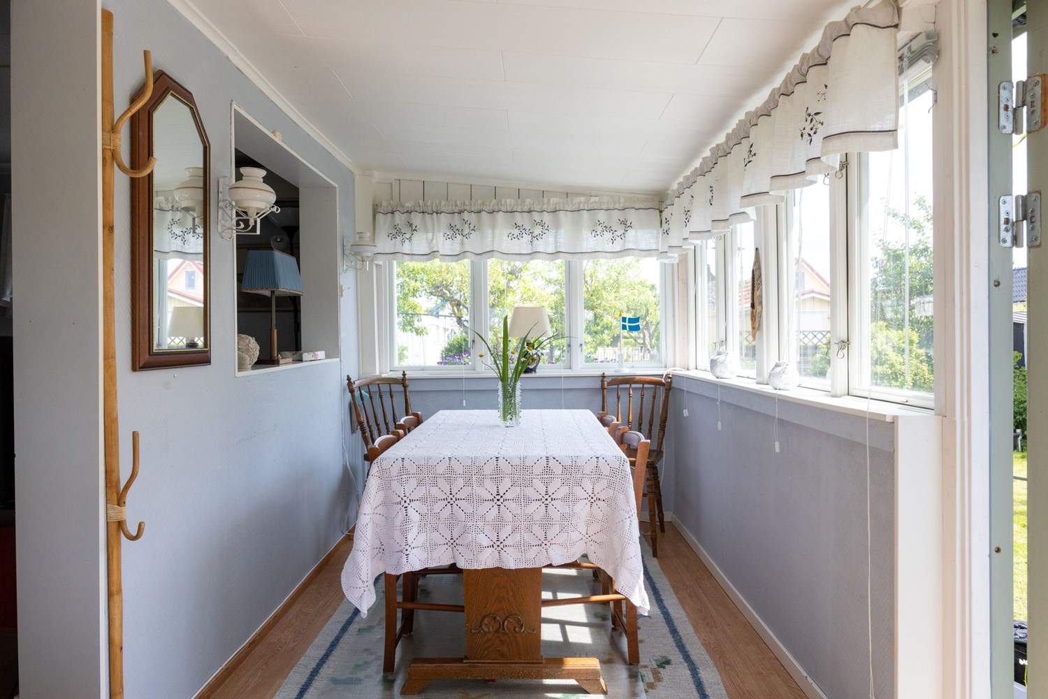Inbyggd veranda