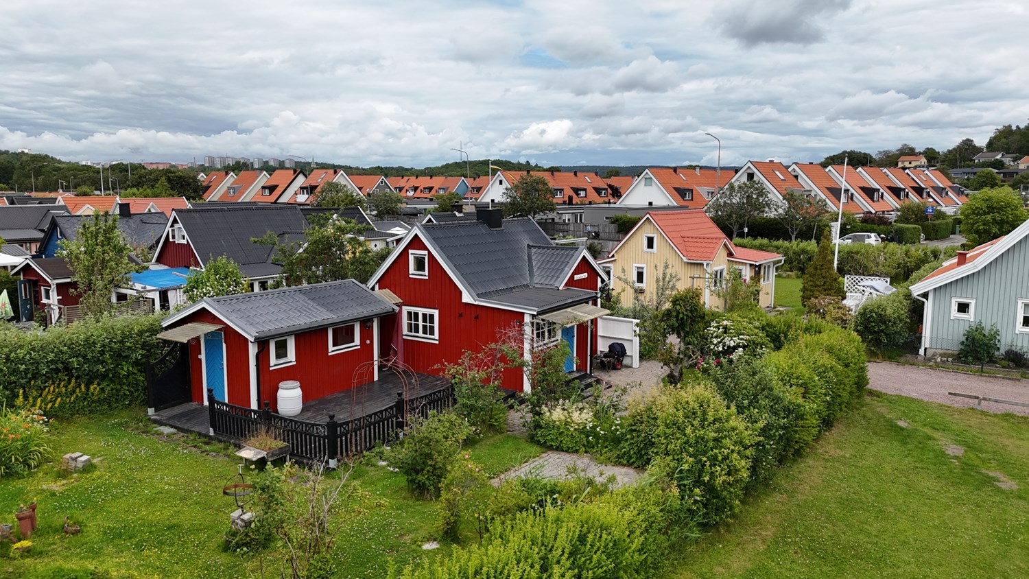 Hörntomt i angränsning mot lekplats