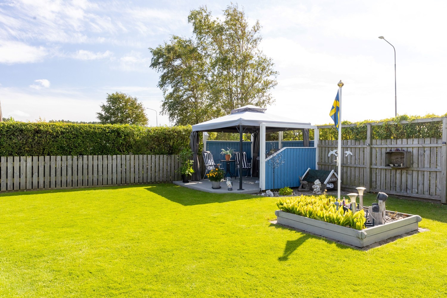 Pergola för grill och matlagning