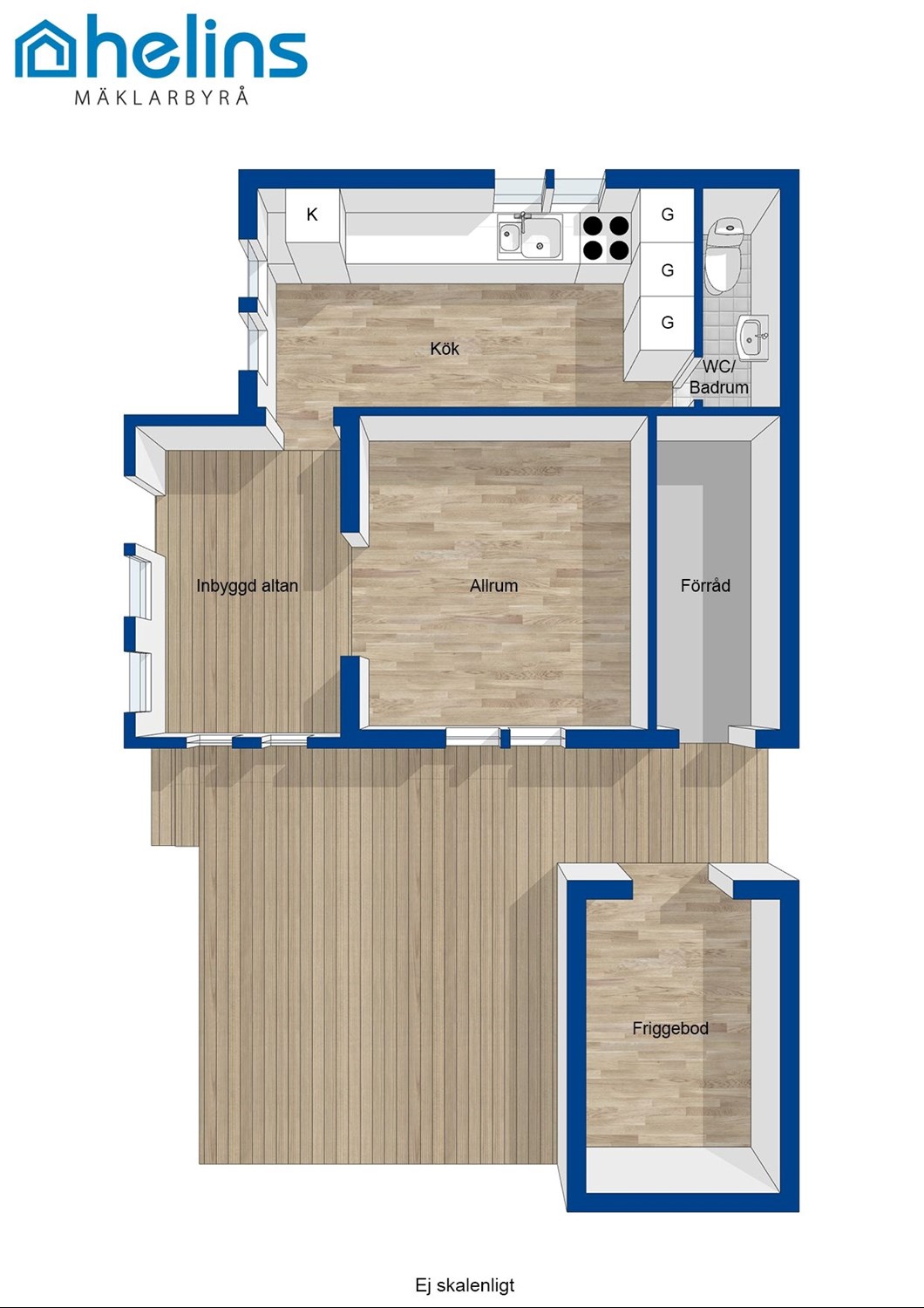 Planritning Gulsporregången 252