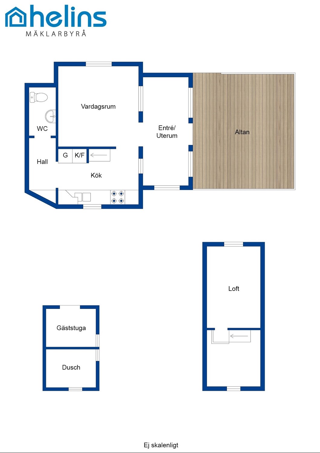 Planritning Gulärlegången 151