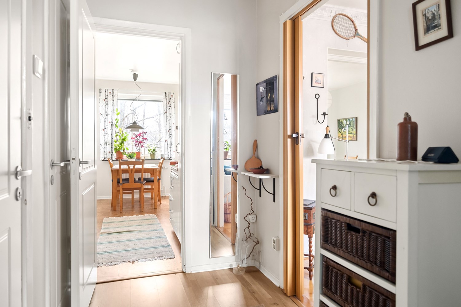 Hallen fungerar som ett nav