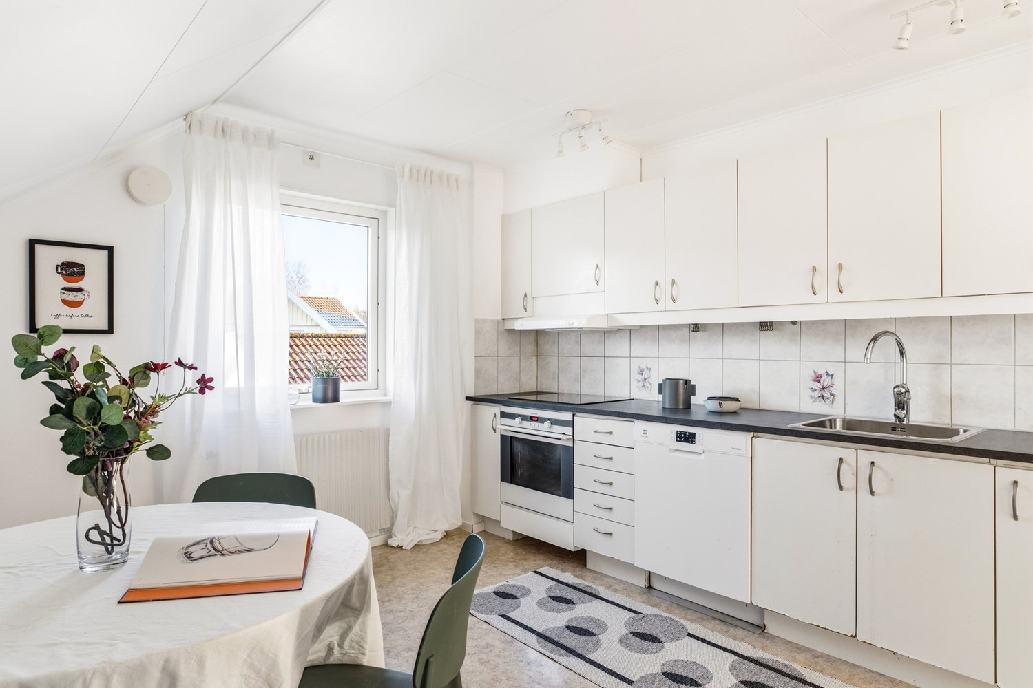 (4B) Annan vy över kök