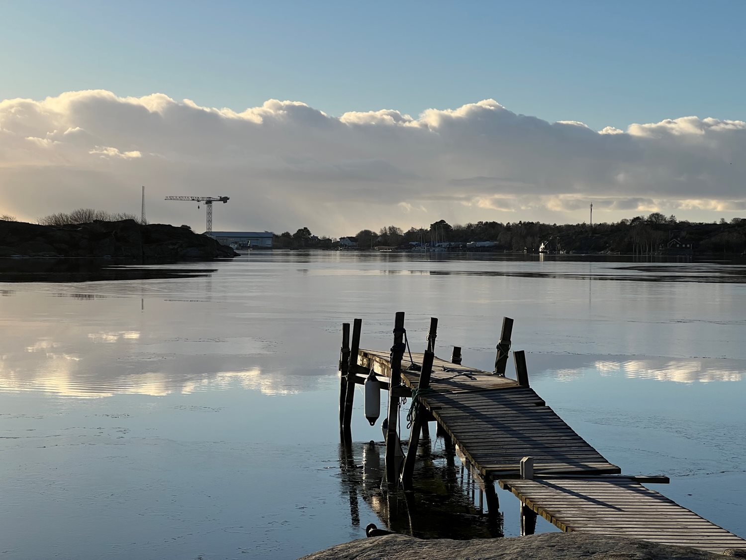 Badplatsen i Torslanda Havsbadskoloni