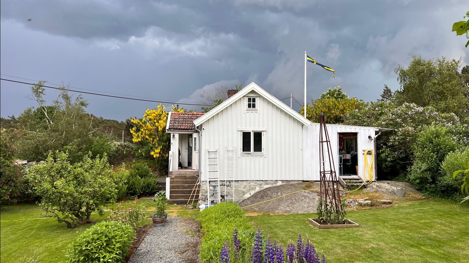 Även en regndag finner man harmoni