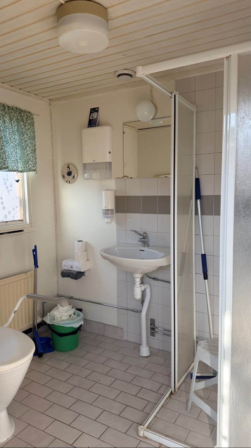 Föreningens toalett och dusch