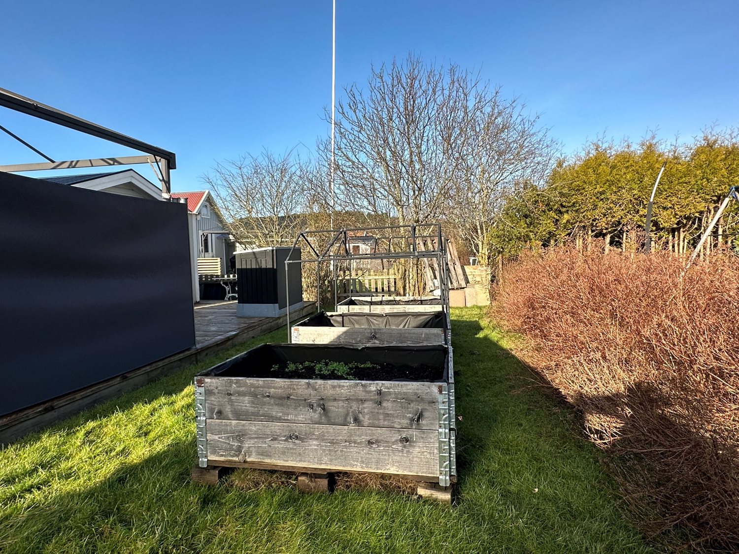 Pallkragar för egen odling