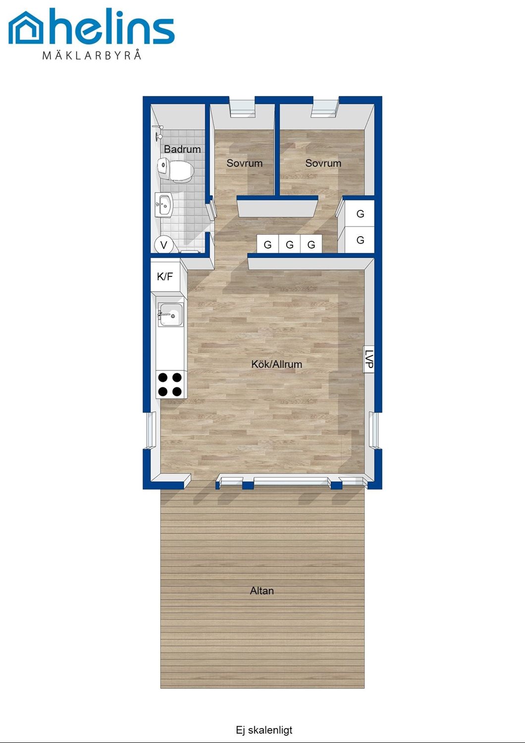 Planritning Blåklintsgången 17
