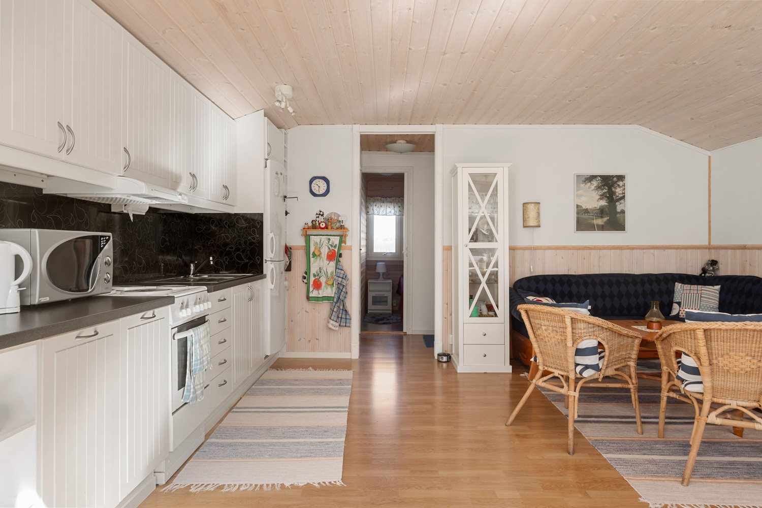 Vy från entre mot allrummet