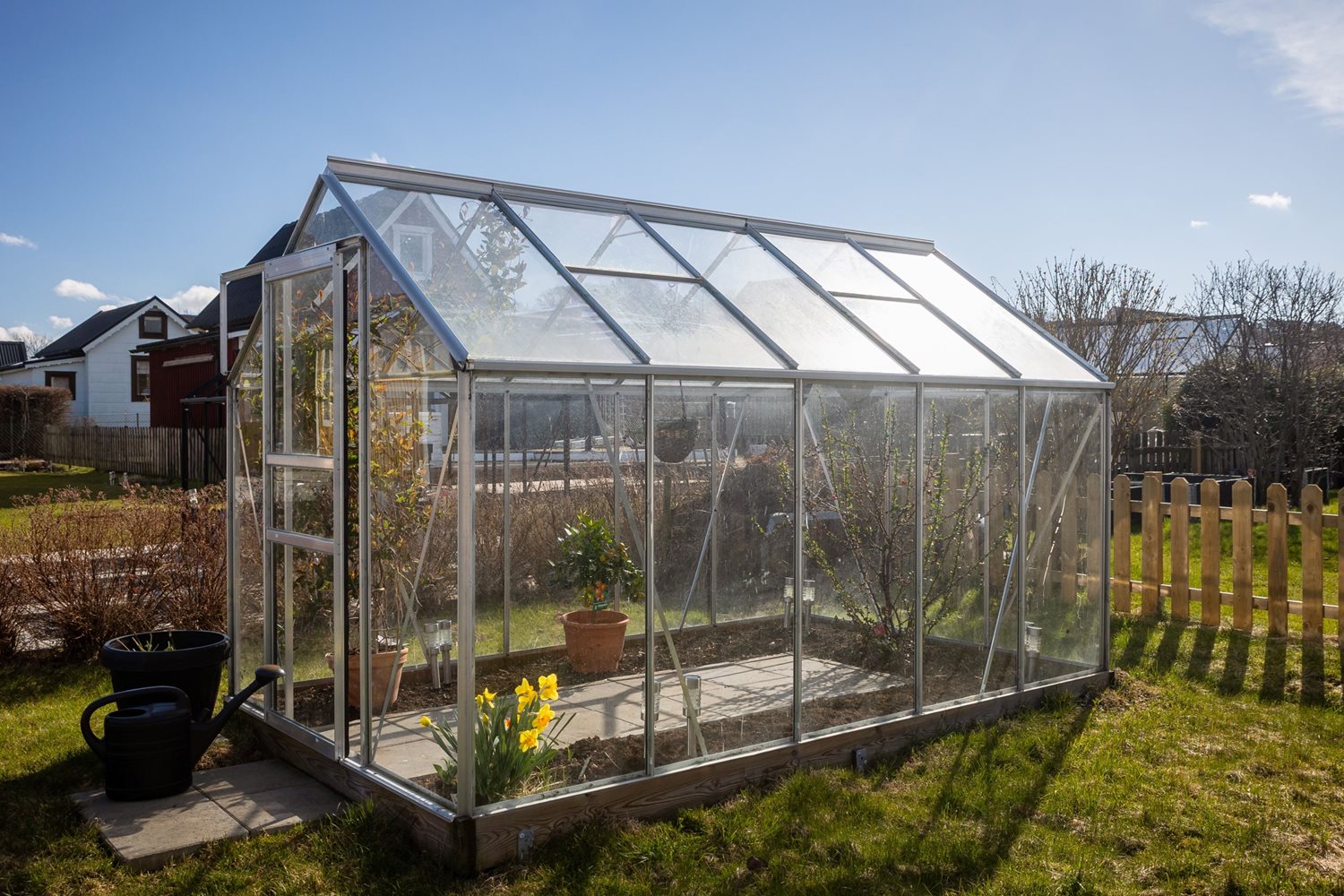 Extra robust växthus